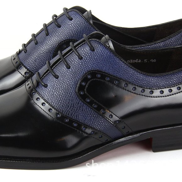 Business casual leather shoes